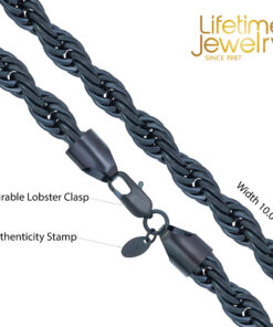 10mm Rope Chain Necklace