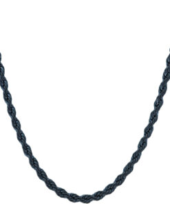 3mm-Diamond-Cut-Rope-Chain-Black