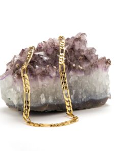 Gold Plated 7mm Figaro Chain