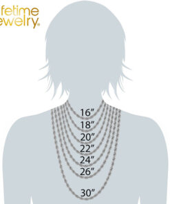 Gold Plated 8mm Rope Chain Necklace Stainless Steel