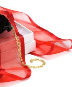Gold plated 1.5mm Figaro Chain
