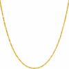 1.2mm Twisted Cobra Chain