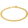 Gold Plated 5mm Venetian Chain Anklet