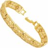 Gold Plated 9mm Filigree Bracelet