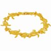 Gold Plated Lucky Turtle Bracelet
