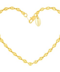 Gold Plated O-Link Chain Anklet