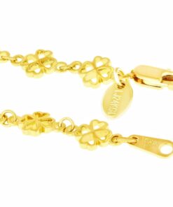 Gold Plated Good Luck Anklet