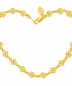 Gold Plated Good Luck Anklet