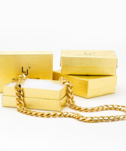 Gold Plated 11mm Gold Cuban Link Chain with boxes